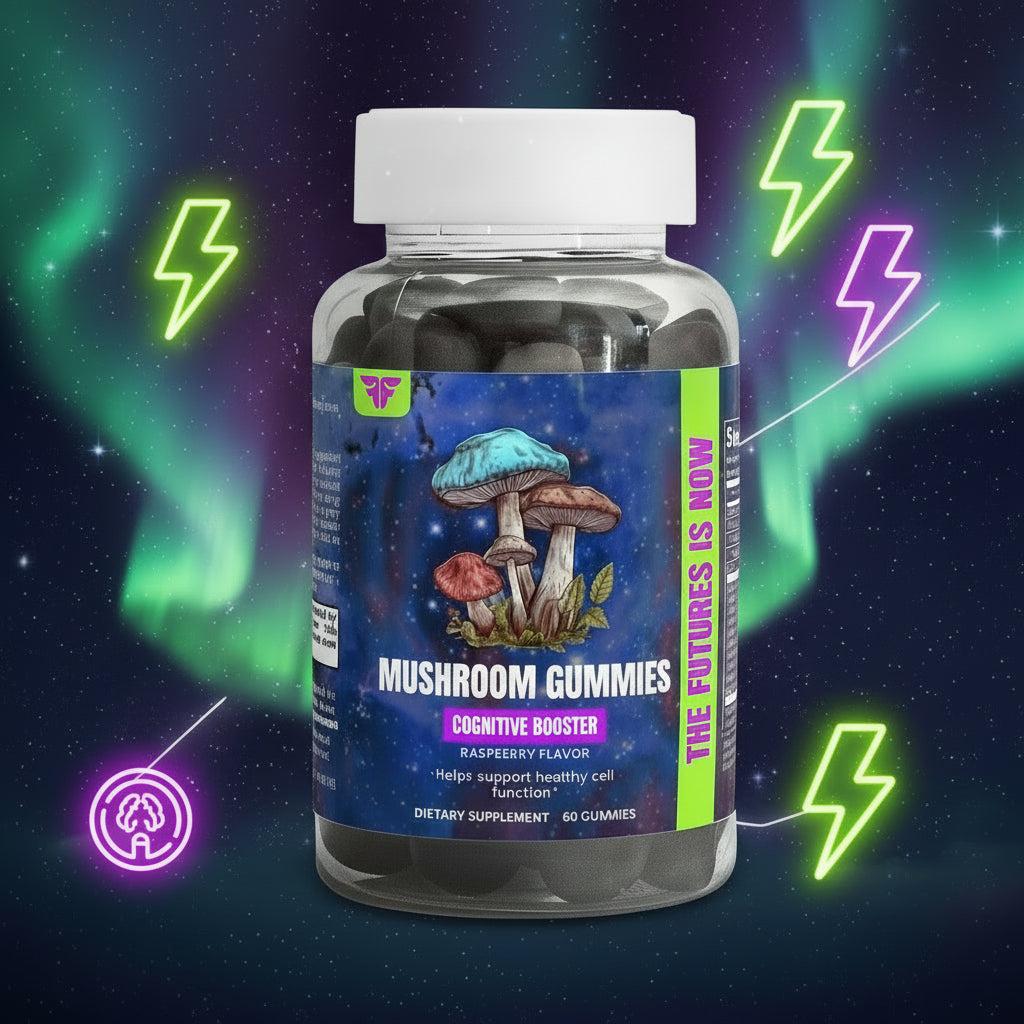 MUSHROOM GUMMIES - Cognitive Booster